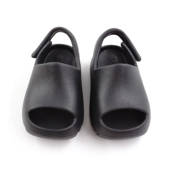 Adidas Original Yeezy Slide Onyx (Kids) in Black HQ4118 -  FCM29 - Picture 3 of 14